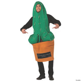Men's Happy Cactus Costume - Adult Halloween Costume Accessory Party Dress Up -
