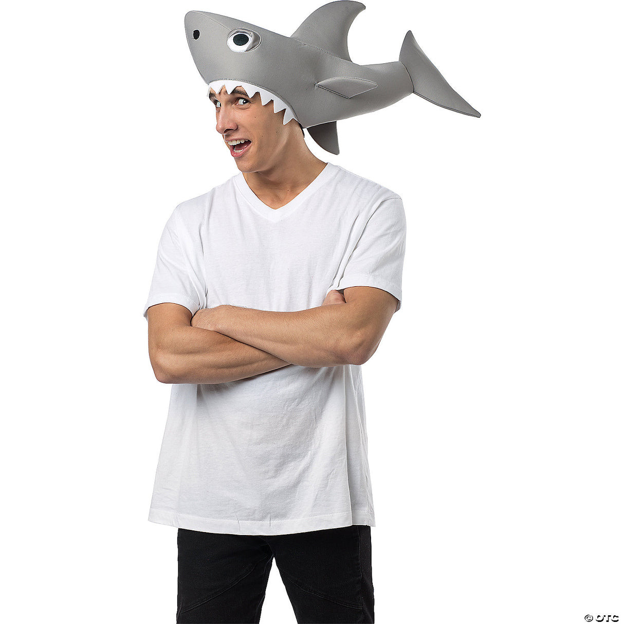 Adults Gray Man-eating Shark Hat