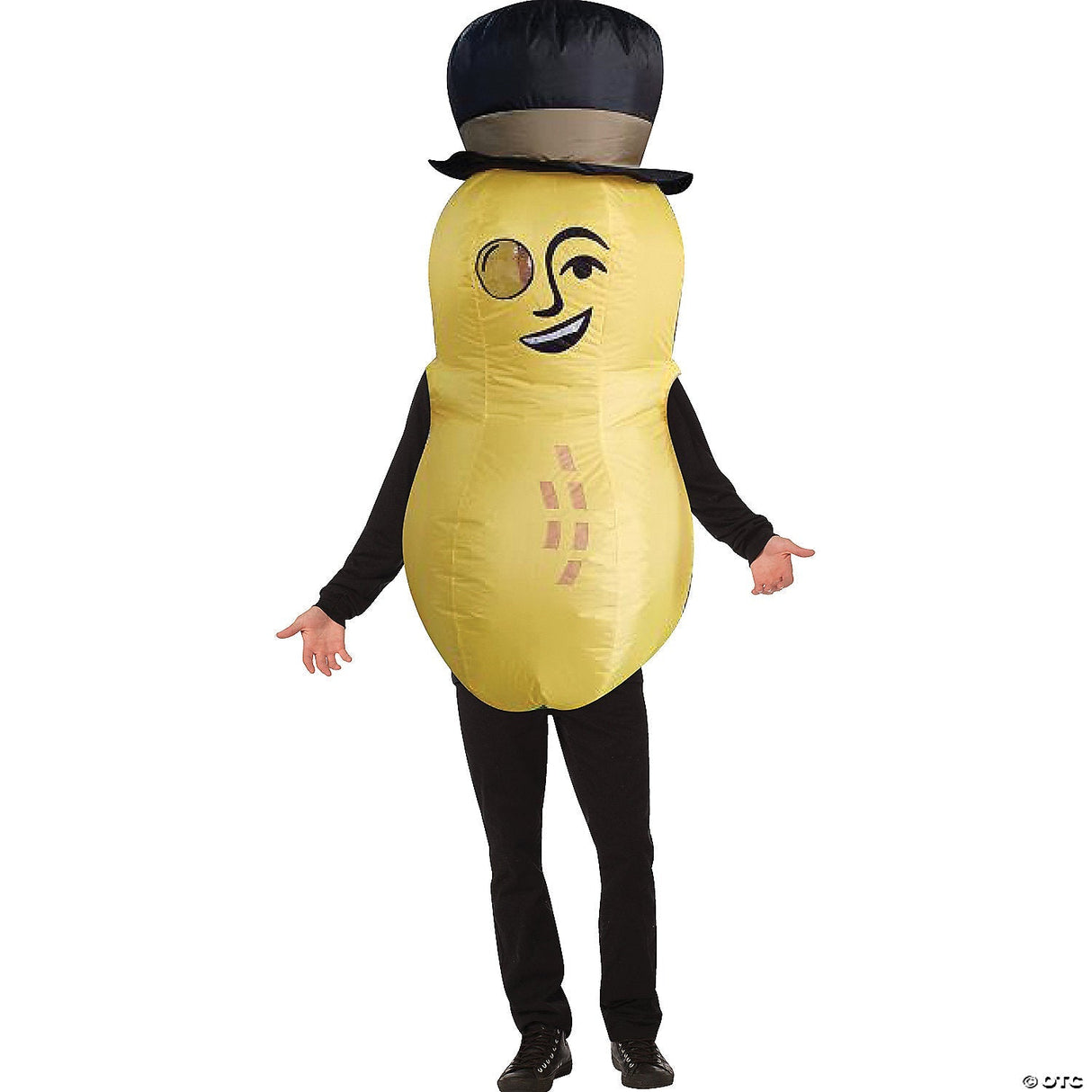 Adults Inflatable Planters Mr. Peanut Costume – Funny Icon Halloween Cosplay Out
