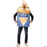 Adults Tortilla Chips Bag Costume – Funny Snack Food Halloween Cosplay Party
