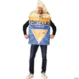 Adults Tortilla Chips Bag Costume – Funny Snack Food Halloween Cosplay Party