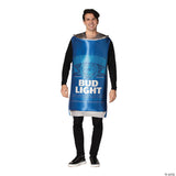 Adults Bud Light Can Costume – Funny Beer Halloween Cosplay Party Outfit