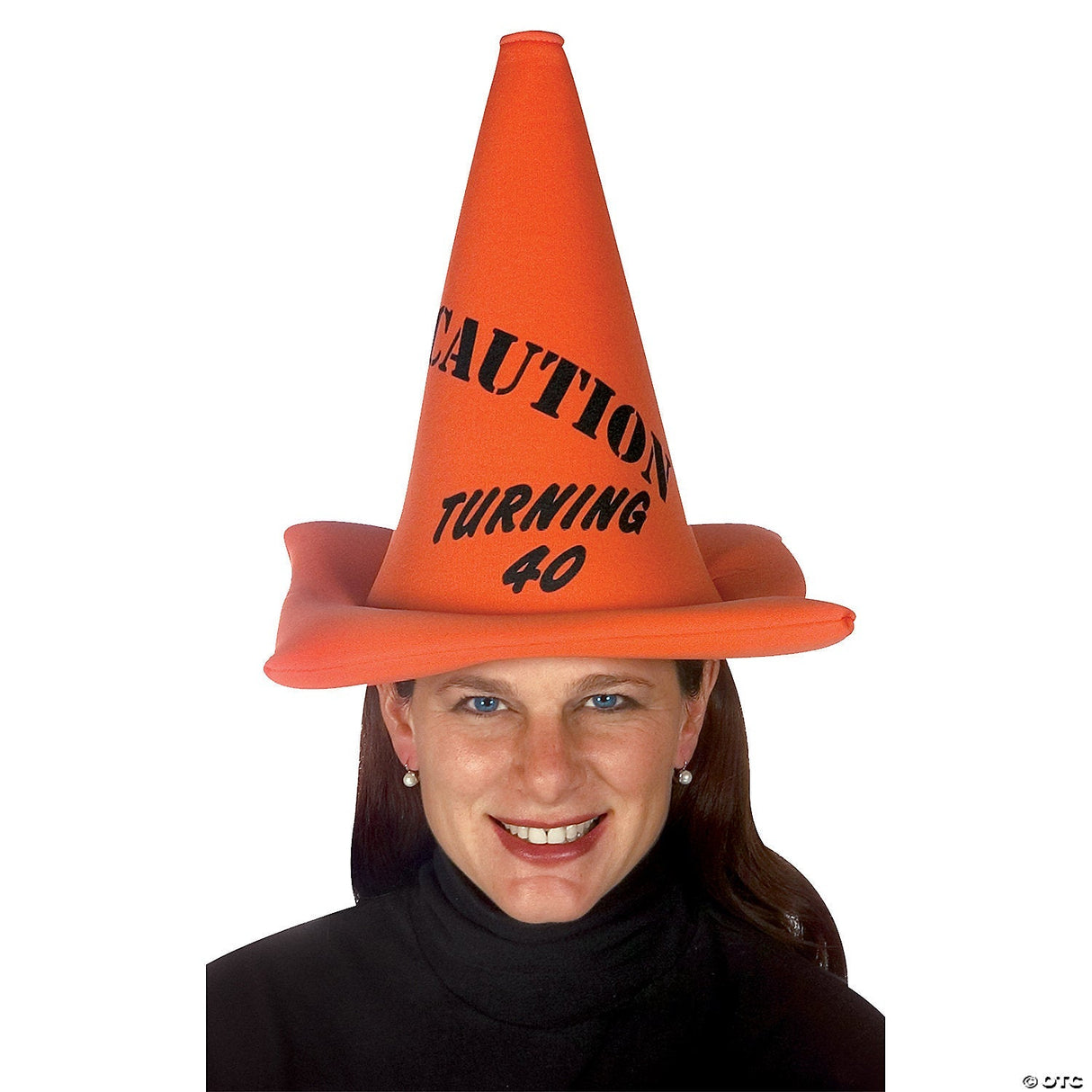 Adult Turning 40 Cone Hat – Funny Birthday Gag Halloween Costume Accessory