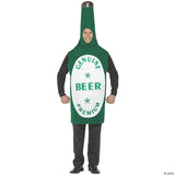 Adults Beer Bottle Costume – Funny Drink Halloween Cosplay Party Outfit for Adul