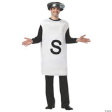 Adults Salt Costume – Funny Kitchen Seasoning Halloween Cosplay Party Outfit