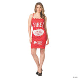 TACO BELL DRESS FIRE AD MED/LARGE