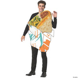Adult Taco Bell Gordita Crunch Costume - Halloween Costume Accessory Party Dress