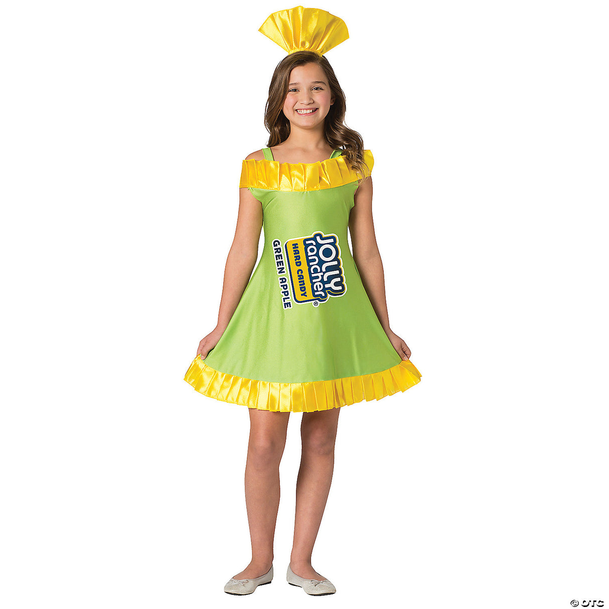 Tween Green Apple Jolly Rancher Costume 10-12