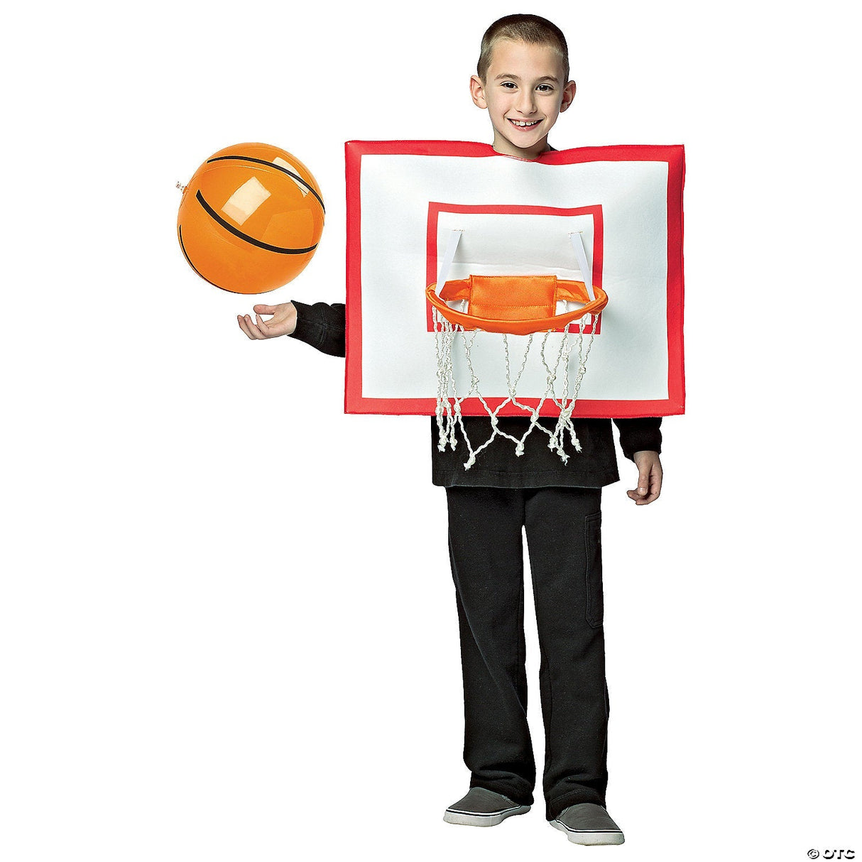 Boy's Basketball Hoop Costume - Kids Halloween Costume Dress Up Party