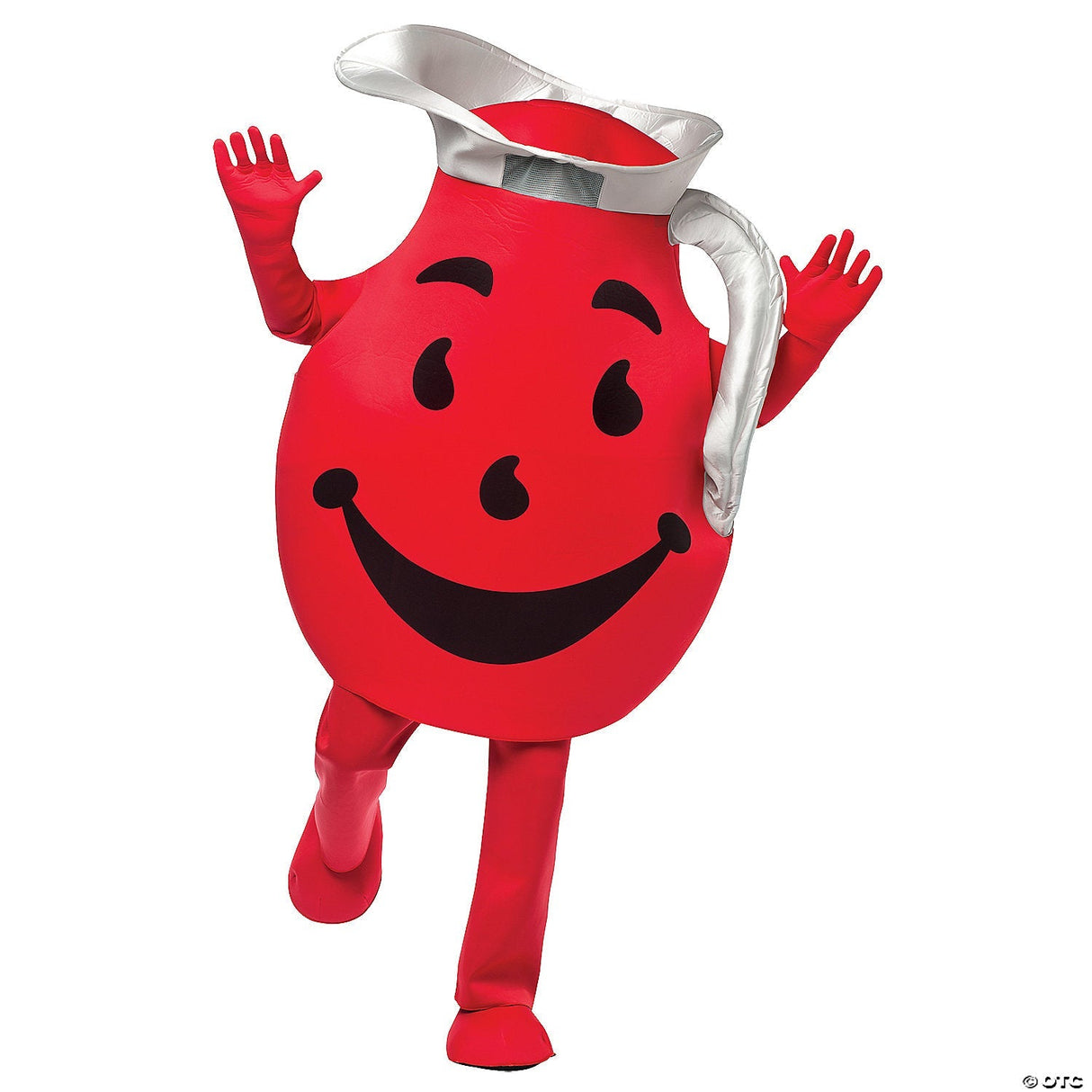 Adults Kool-Aid Man Costume – Iconic Drink Halloween Cosplay Party Outfit