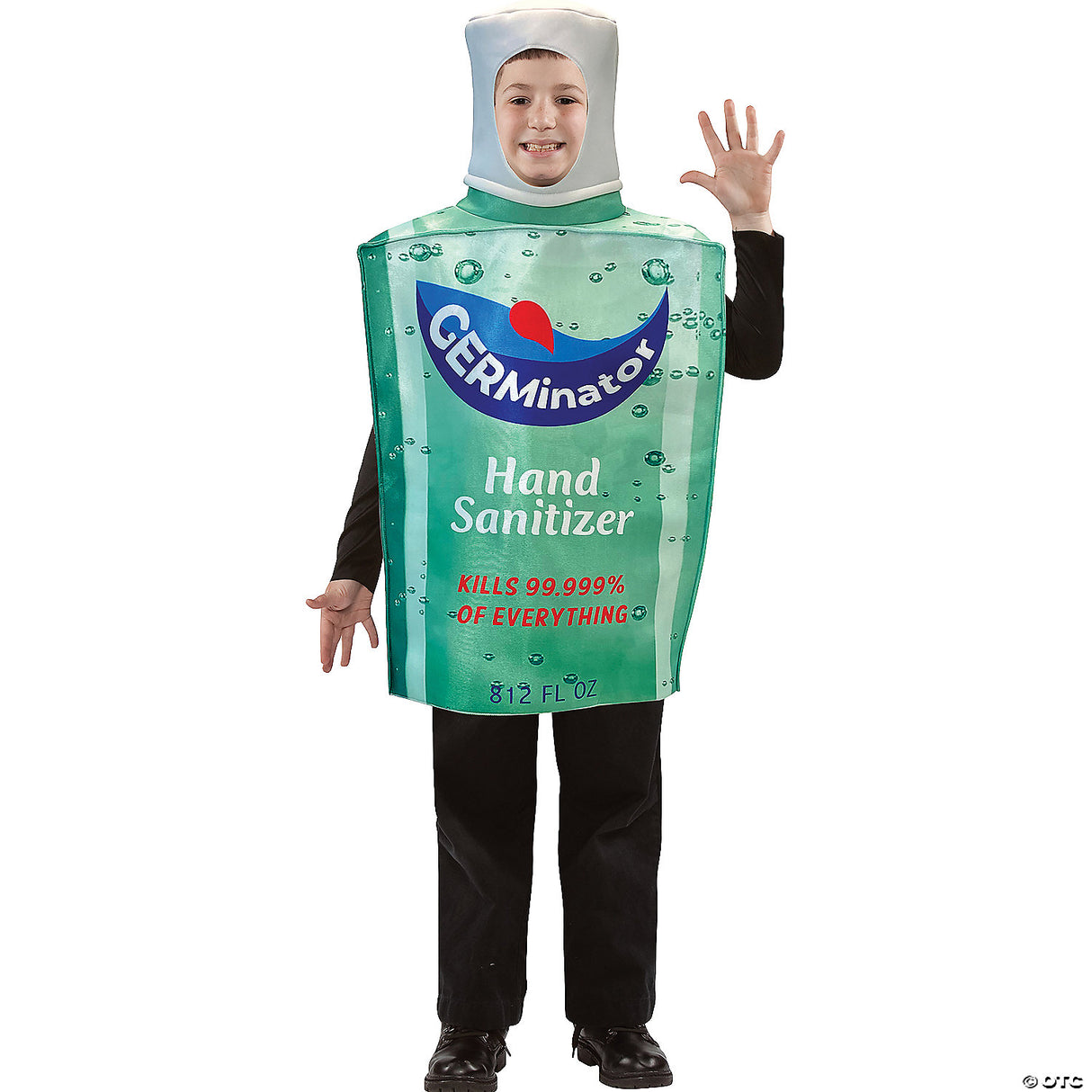 Kids Germinator Hand Sanitizer Bottle Costume