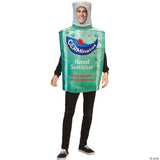 Adults Hand Sanitizer Bottle Costume – Funny Clean Soap Halloween Cosplay Outfit