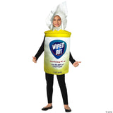 Kids Wiped Out Hand Sanitizer Wipes Costume - 7-10 - Kids Halloween Costume Cosp
