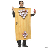 Adult Beer Pong Costume – Funny College Drinking Game Halloween Party Outfit