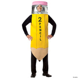 Adults Pencil Costume – Funny School Supply Halloween Cosplay Party Outfit
