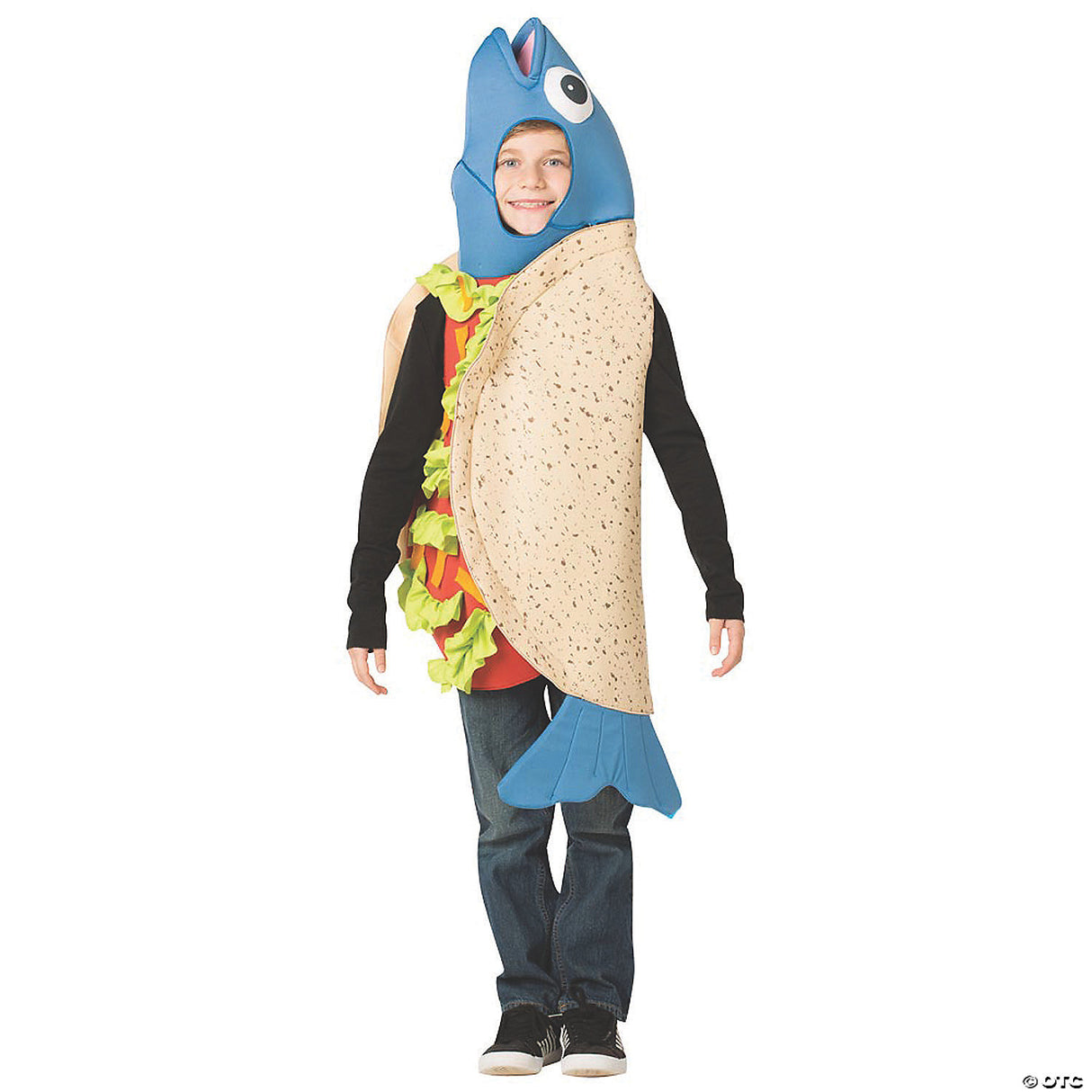 Kids Fish Taco Halloween Costume - Medium