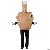 The Finger Adult Costume – Funny Offensive Gag Halloween Cosplay Party Outfit