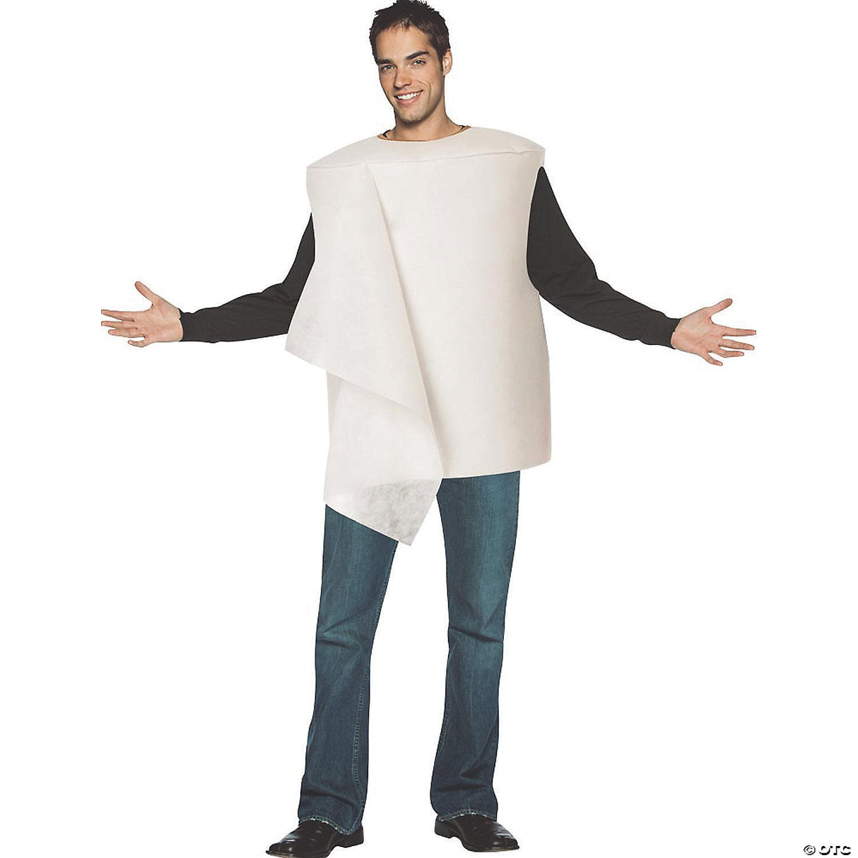 Adults Toilet Paper Costume - Halloween Costume Accessory Party Dress Up
