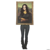 Adults Mona Lisa Costume – Funny Art Painting Halloween Cosplay Party Outfit