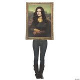 Adults Mona Lisa Costume – Funny Art Painting Halloween Cosplay Party Outfit