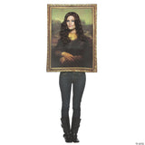 Adults Mona Lisa Costume – Funny Art Painting Halloween Cosplay Party Outfit