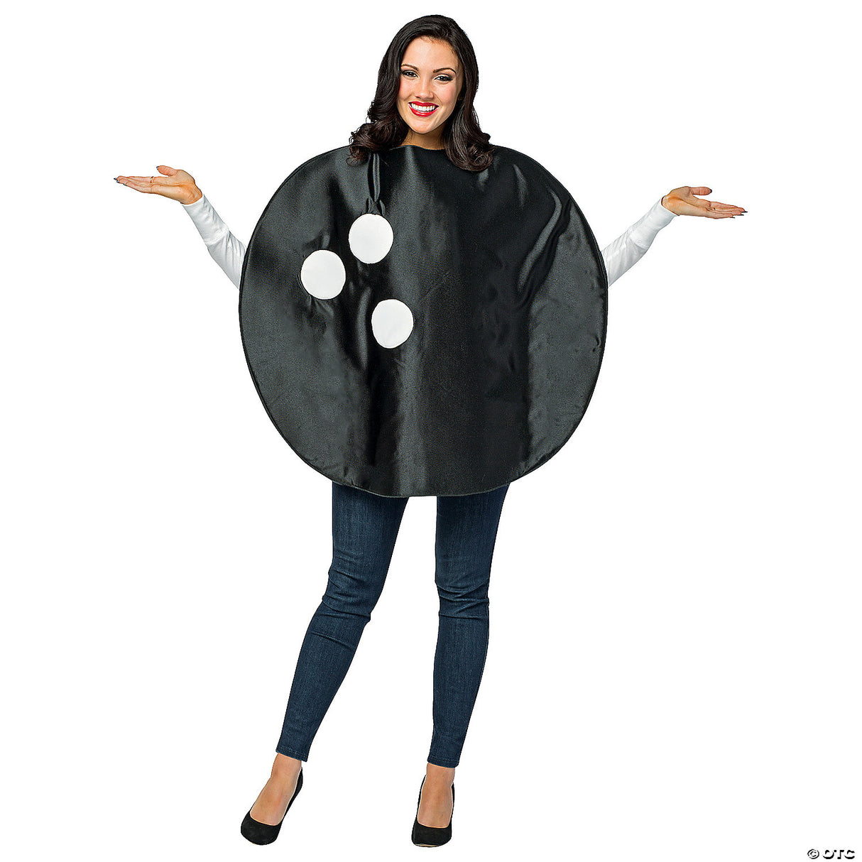 Adult Bowling Ball Costume – Funny Sports Halloween Cosplay Party Outfit