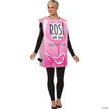 Adults Rosé Wine Box Costume – Funny Drink Halloween Cosplay Party Outfit