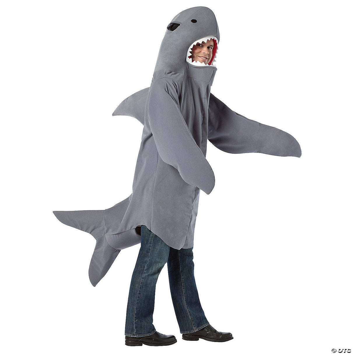 Adults Shark Costume – Ocean Predator Halloween Cosplay Party Outfit for Adults
