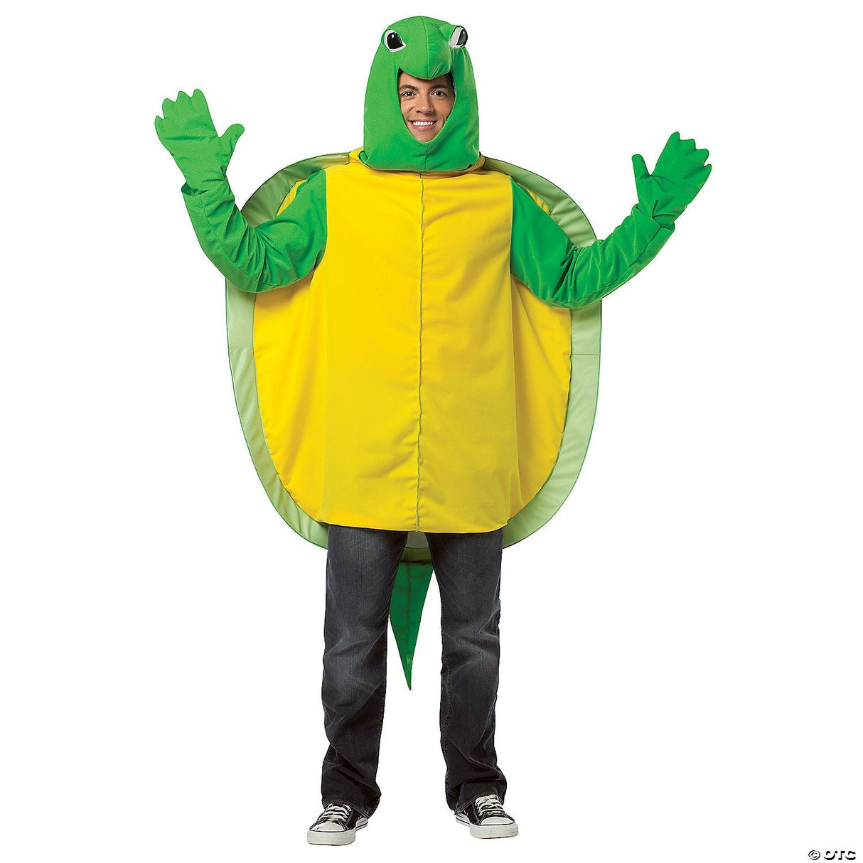 Adults Turtle Costume – Sea Creature Halloween Cosplay Party Outfit for Adults