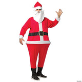 Adult Santa Hoopster Costume – Funny Christmas Holiday Halloween Party Outfit