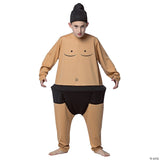 Child Sumo Hoopster Costume - Halloween Costume Cosplay & Party Outfit For Kids