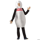 Adults Bowling Pin Costume – Funny Sports Halloween Cosplay Party Outfit