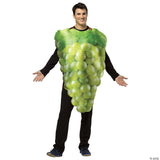 Adult Green Grapes Costume – Funny Fruit Food Halloween Party Costume for Adults
