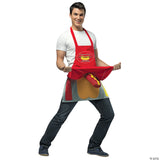 Adult Dirty Hot Dog Vendor Apron