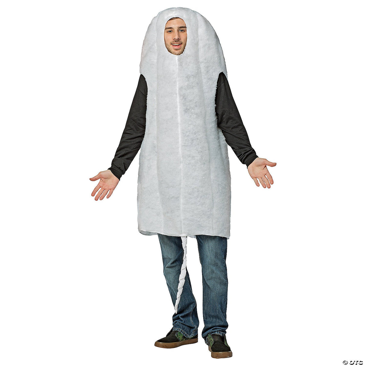 Adult Tampon Costume – Funny Gag Halloween Party Costume for Adults
