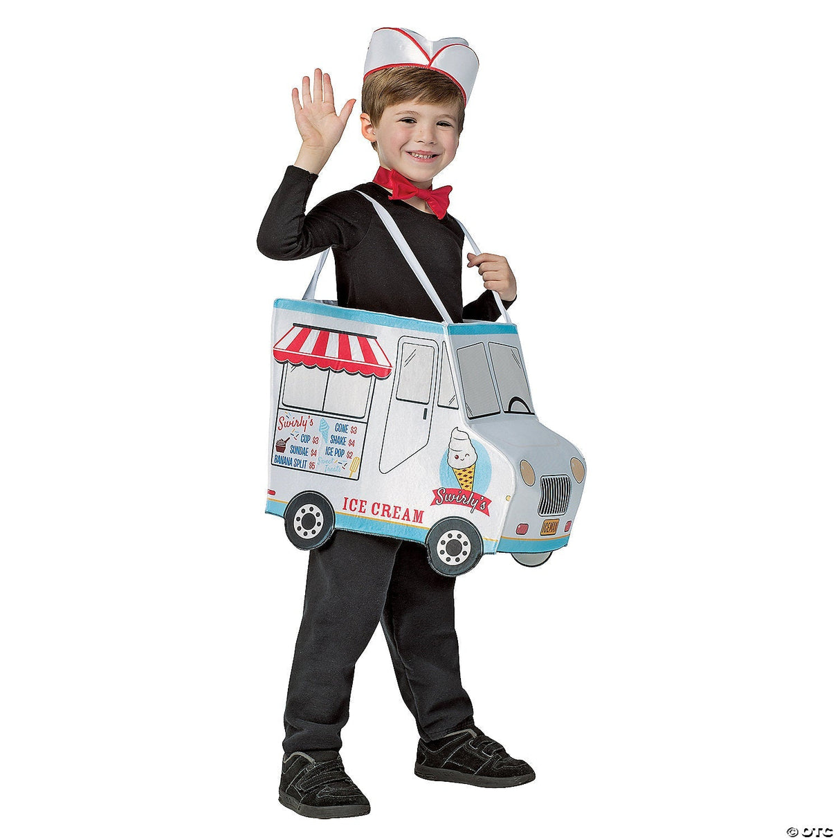 Kids Swirly's Ice Cream Truck Costume - Kids Halloween Costume Cosplay & Party O
