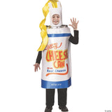 Kids Cheezy Cheese Spray Costume - Kids Halloween Costume Cosplay & Party Outfit