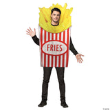 Adults French Fries Costume – Funny Food Halloween Party Cosplay Outfit