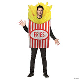 Adults French Fries Costume – Funny Food Halloween Party Cosplay Outfit