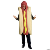 Adults Hot Dog Costume – Funny Food Halloween Cosplay Party Outfit