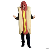 Adults Hot Dog Costume – Funny Food Halloween Cosplay Party Outfit