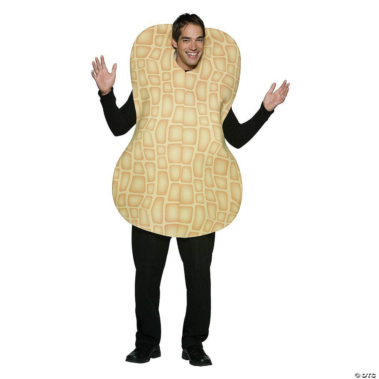 Peanut Adult Costume – Funny Food Nut Halloween Party Costume for Adults