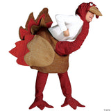 Adult Turkey Costume – Thanksgiving Bird Funny Animal Halloween Party Outfit