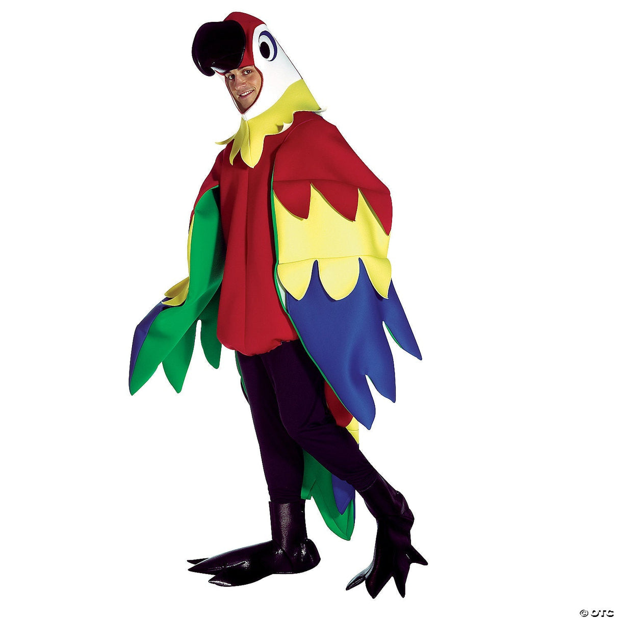 Adults Parrot Costume – Funny Tropical Bird Halloween Cosplay Party Outfit