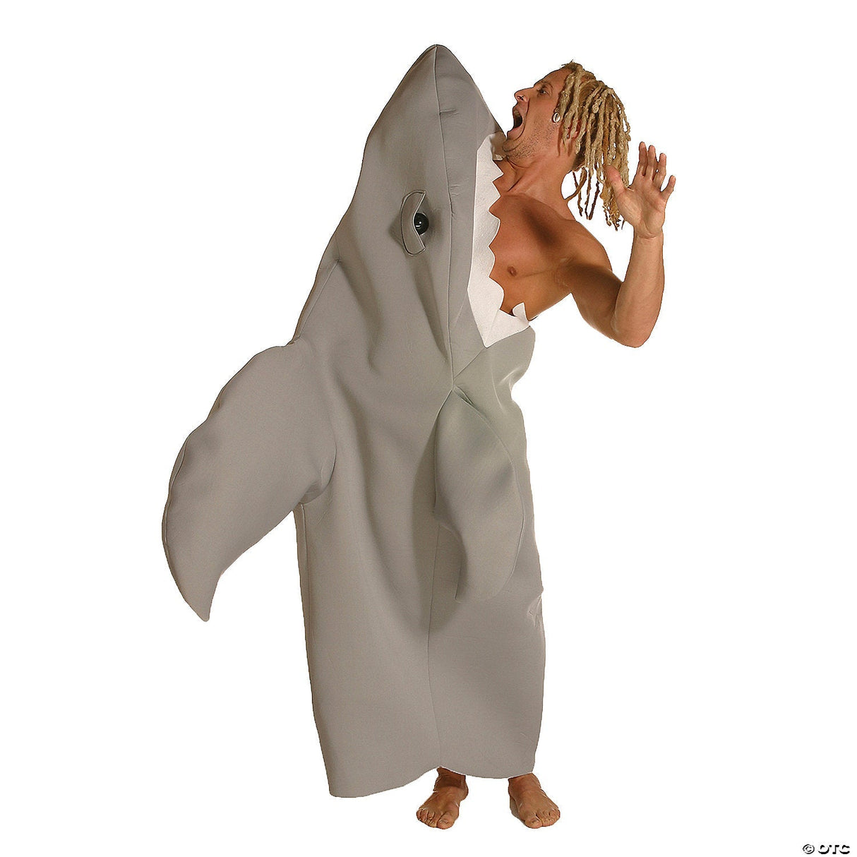 Adults Shark Attack Costume – Funny Ocean Predator Halloween Cosplay Outfit