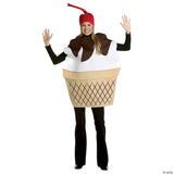 Adults Ice Cream Sundae Costume – Funny Dessert Halloween Party Cosplay Outfit