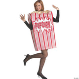 Adults Movie Night Popcorn Costume – Funny Food Halloween Cosplay Party Outfit
