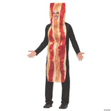 Adults Bacon Costume – Funny Breakfast Food Halloween Cosplay Party Outfit