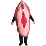 Adult Big Pink Costume – Funny Inflatable Suit Halloween Party Cosplay for Adult