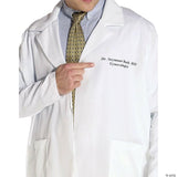 Men's Lab Coat Harry Fingerman Costume